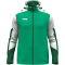 JAKO Dynamic Trainingsjacke mit Kapuze 204 - grün/weiß/dunkelgrün S