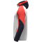 JAKO Dynamic Trainingsjacke mit Kapuze 026 - weiß/coral/marine S