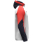 JAKO Dynamic Trainingsjacke mit Kapuze 026 - weiß/coral/marine S