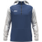 JAKO Dynamic 1/4-Zip Hoodie Kinder 921 - nachtblau/weiß/hellgrau 128