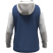 JAKO Dynamic 1/4-Zip Hoodie Kinder 921 - nachtblau/weiß/hellgrau 128