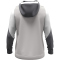 JAKO Dynamic 1/4-Zip Hoodie Kinder 837 - hellgrau/weiß/grau 128