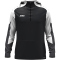 JAKO Dynamic 1/4-Zip Hoodie Kinder 826 - schwarz/weiß/anthrazit 128