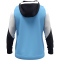 JAKO Dynamic 1/4-Zip Hoodie Kinder 431 - skyblue/weiß/marine 128