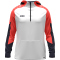 JAKO Dynamic 1/4-Zip Hoodie Kinder 026 - weiß/coral/marine 128
