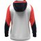 JAKO Dynamic 1/4-Zip Hoodie Kinder 026 - weiß/coral/marine 128
