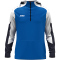 JAKO Dynamic 1/4-Zip Hoodie 405 - royal/weiß/marine S
