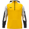JAKO Dynamic 1/4-Zip Hoodie 305 - gelb/weiß/schwarz S