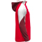 JAKO Dynamic 1/4-Zip Hoodie 114 - rot/weiß/dunkelrot S