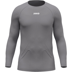 JAKO Lightweight langarm Funktionsshirt Kinder 825 - grau 3XS