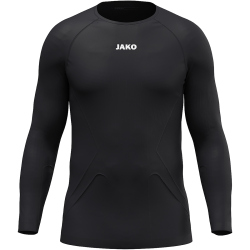 JAKO Lightweight langarm Funktionsshirt Kinder 800 - schwarz 3XS