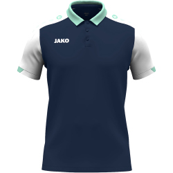 JAKO Dynamic Poloshirt Damen 915 - marine/weiß/minze M