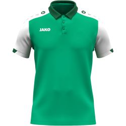 JAKO Dynamic Poloshirt Damen 204 - grün/weiß/dunkelgrün M