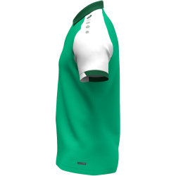 JAKO Dynamic Poloshirt Damen 204 - grün/weiß/dunkelgrün M
