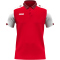 JAKO Dynamic Poloshirt Damen 114 - rot/weiß/dunkelrot S