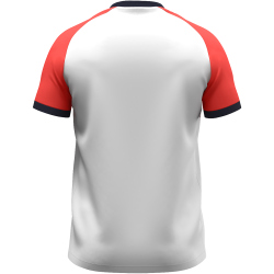 JAKO Dynamic T-Shirt 026 - weiß/coral/marine S