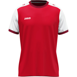 JAKO Dynamic Trikot Kinder 114 - rot/weiß/dunkelrot...