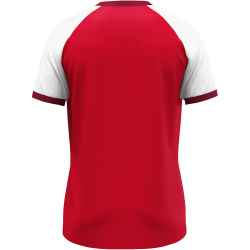 JAKO Dynamic Trikot Kinder 114 - rot/weiß/dunkelrot...