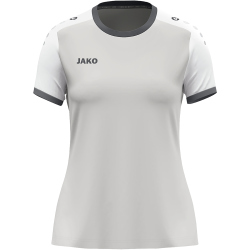 JAKO Dynamic Trikot Damen 837 - hellgrau/weiß/grau S