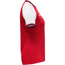 JAKO Dynamic Trikot Damen 114 - rot/weiß/dunkelrot S