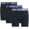 3er Pack NIKE Boxershorts Briefs Herren UA7 - BLK evrgreen aura/deep night/BLK wb M