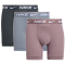 3er Pack NIKE Boxershorts Briefs Herren RJF - smokey mauve/ cool grey/ seaweed M