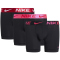 3er Pack NIKE Boxershorts Briefs Herren 5YG - BLK hpr pnk/uni red/BLK hgh shne wb S
