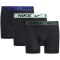 3er Pack NIKE Boxershorts Briefs Herren 016 - BLK mint foam/deep ryal blue/fir wb XL