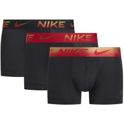 3er Pack NIKE Boxershorts Trunks Herren 5YK - BLK un red/ blk/un rd mtllic grd wb L