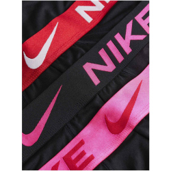 3er Pack NIKE Slips Herren 5YG - BLK hyp pnk/uni red/BLK...