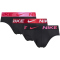 3er Pack NIKE Slips Herren 5YG - BLK hyp pnk/uni red/BLK hgh shne wb M