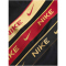 3er Pack NIKE Boxershorts Trunks Herren U9W - BLK uni red/wheat gld/BLK hig sh wb L