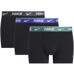 3er Pack NIKE Boxershorts Trunks Herren EYC - BLK evrgrn au/dp ni/ anth shttrd wb L