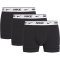 3er Pack NIKE Boxershorts Trunks Herren 859 - black/white wb/white wb/white wb XS