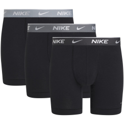 3er Pack NIKE Boxershorts Briefs Herren UA1 - bl bl/irn gry/cl gry hgh shn txt wb S