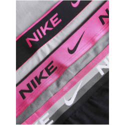3er Pack NIKE Boxershorts Briefs Herren TRF - hpr pk mtlic armx wb/wlf gry/cl gry L
