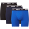 3er Pack NIKE Boxershorts Briefs Herren 9J1 - obsidian/game royal/black S