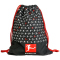 DERBYSTAR Bundesliga Sportbeutel schwarz/rot/weiß 15 l