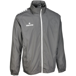 DERBYSTAR Madrid Allwetterjacke Kinder grau/weiß 164