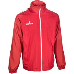DERBYSTAR Madrid Allwetterjacke Kinder rot/weiß 164
