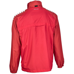 DERBYSTAR Madrid Allwetterjacke Kinder rot/weiß 164