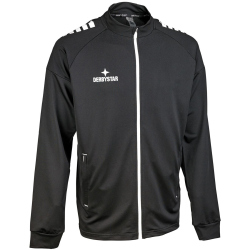 DERBYSTAR Madrid Polyesterjacke schwarz/weiß 3XL