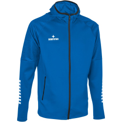 DERBYSTAR Primo Kapuzenjacke Kinder blau/weiß 164