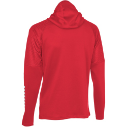DERBYSTAR Primo Kapuzenjacke Kinder rot/weiß 164