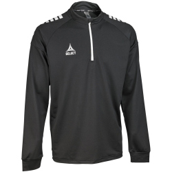 Select Spain 1/4-Zip Sweatshirt schwarz/weiß 3XL