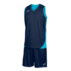 JOMA Kansas Basketballtrikot + Shorts Set Kinder