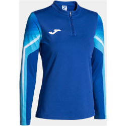 JOMA Elite XI Lauf-Sweatshirt Damen 702 - royalblau/weiß L