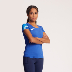JOMA Elite XI Laufshirt Damen 702 - royalblau/weiß S