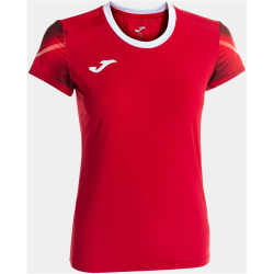 JOMA Elite XI Laufshirt Damen 602 - rot/weiß S