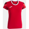 JOMA Elite XI Laufshirt Damen 602 - rot/weiß S